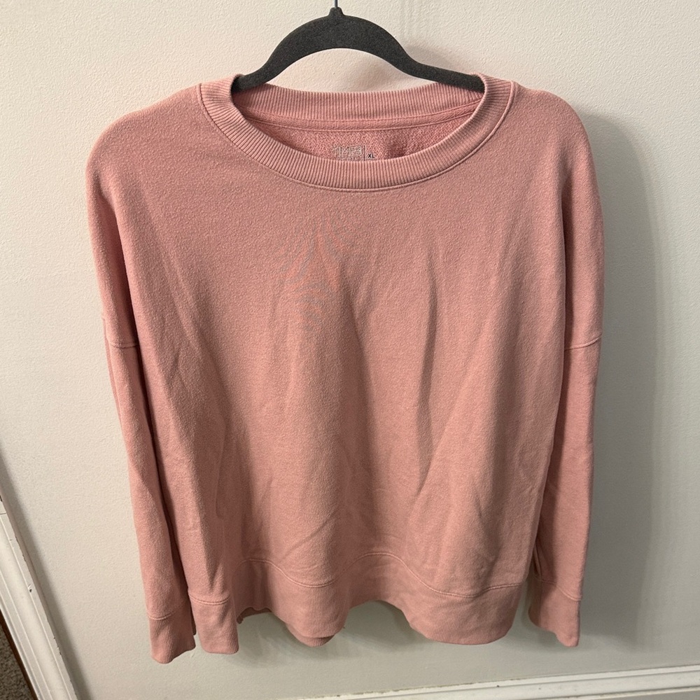 Time and Tru Blush Pink Knit Sweater